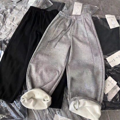 High-Waisted Scimitar Pants