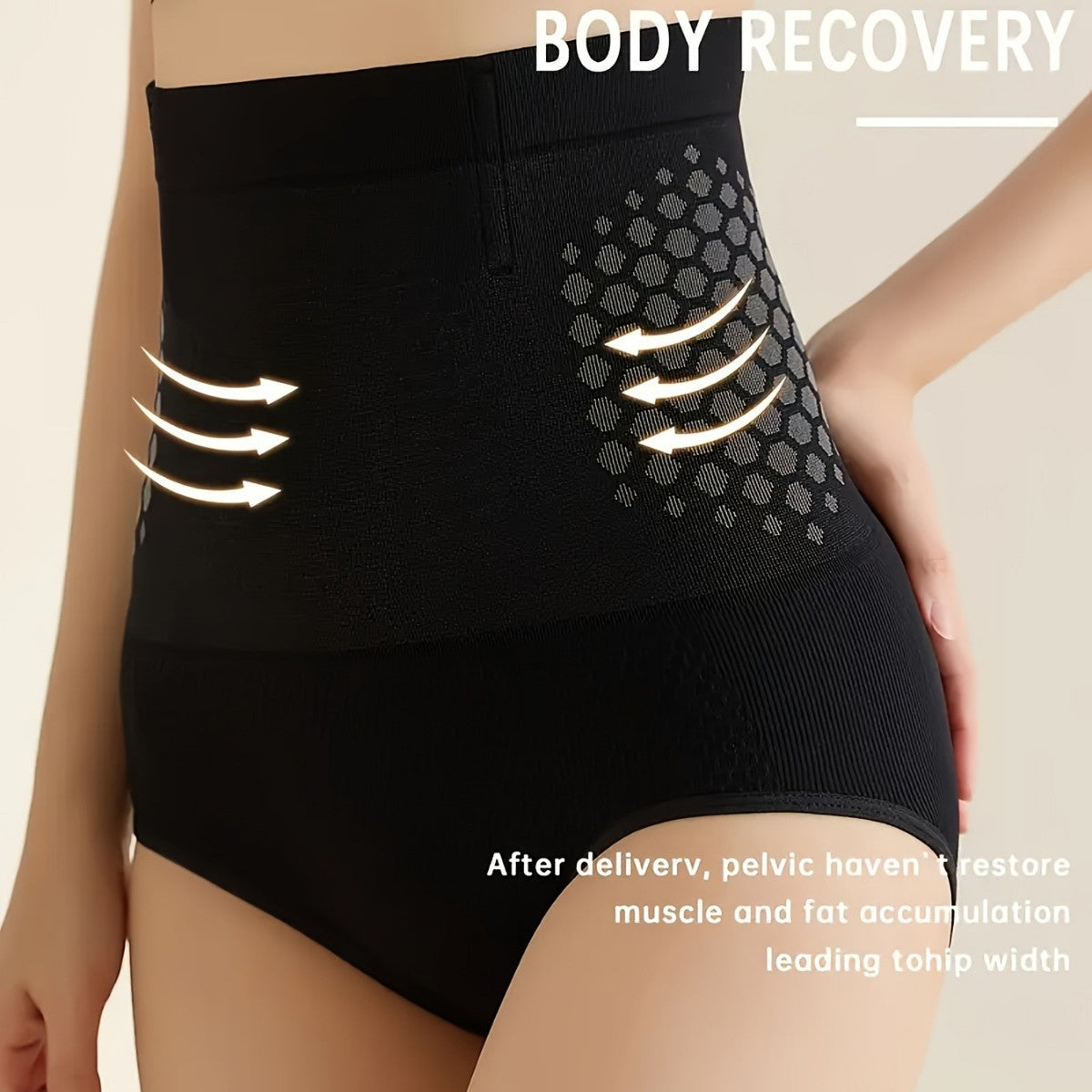 High-Waisted Seamless Tummy Control Butt-Lifting Shapewear Shorts