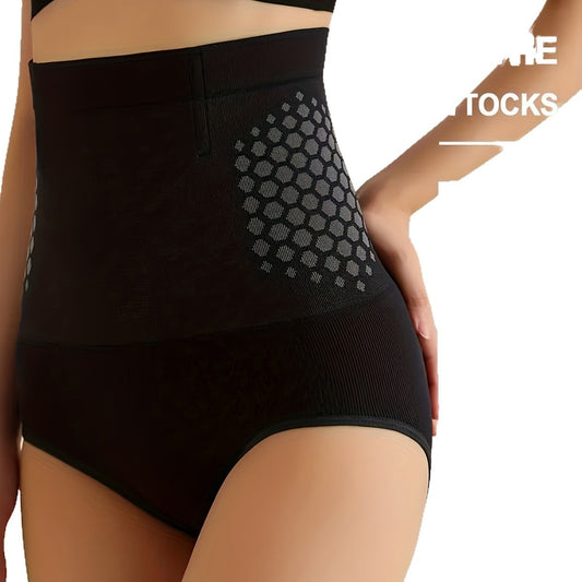 High-Waisted Seamless Tummy Control Butt-Lifting Shapewear Shorts