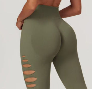 High-Waisted Seamless Yoga Pants