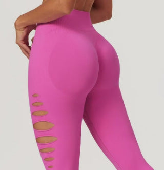 High-Waisted Seamless Yoga Pants