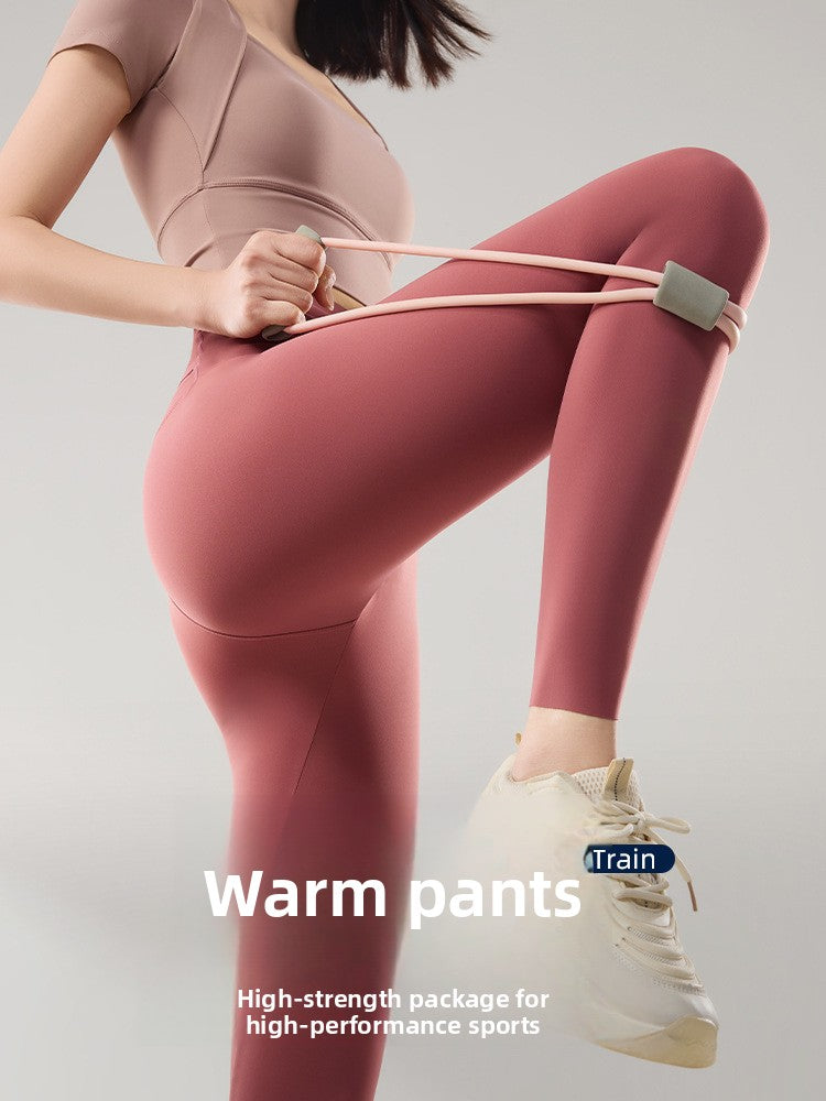 High-Waisted Seamless Yoga Pants