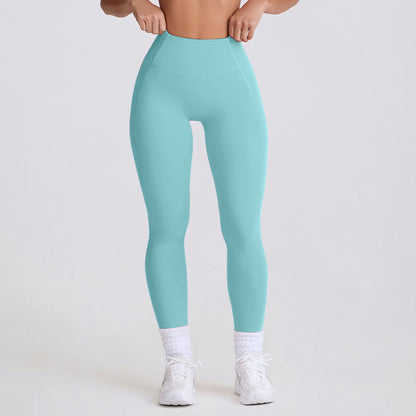 High-Waisted Seamless Yoga Pants
