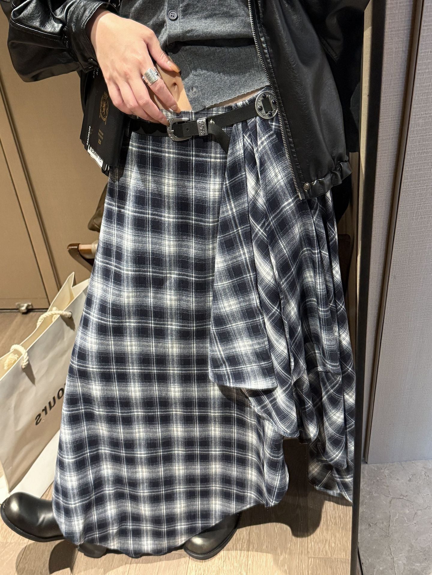 High-Waisted Skirt