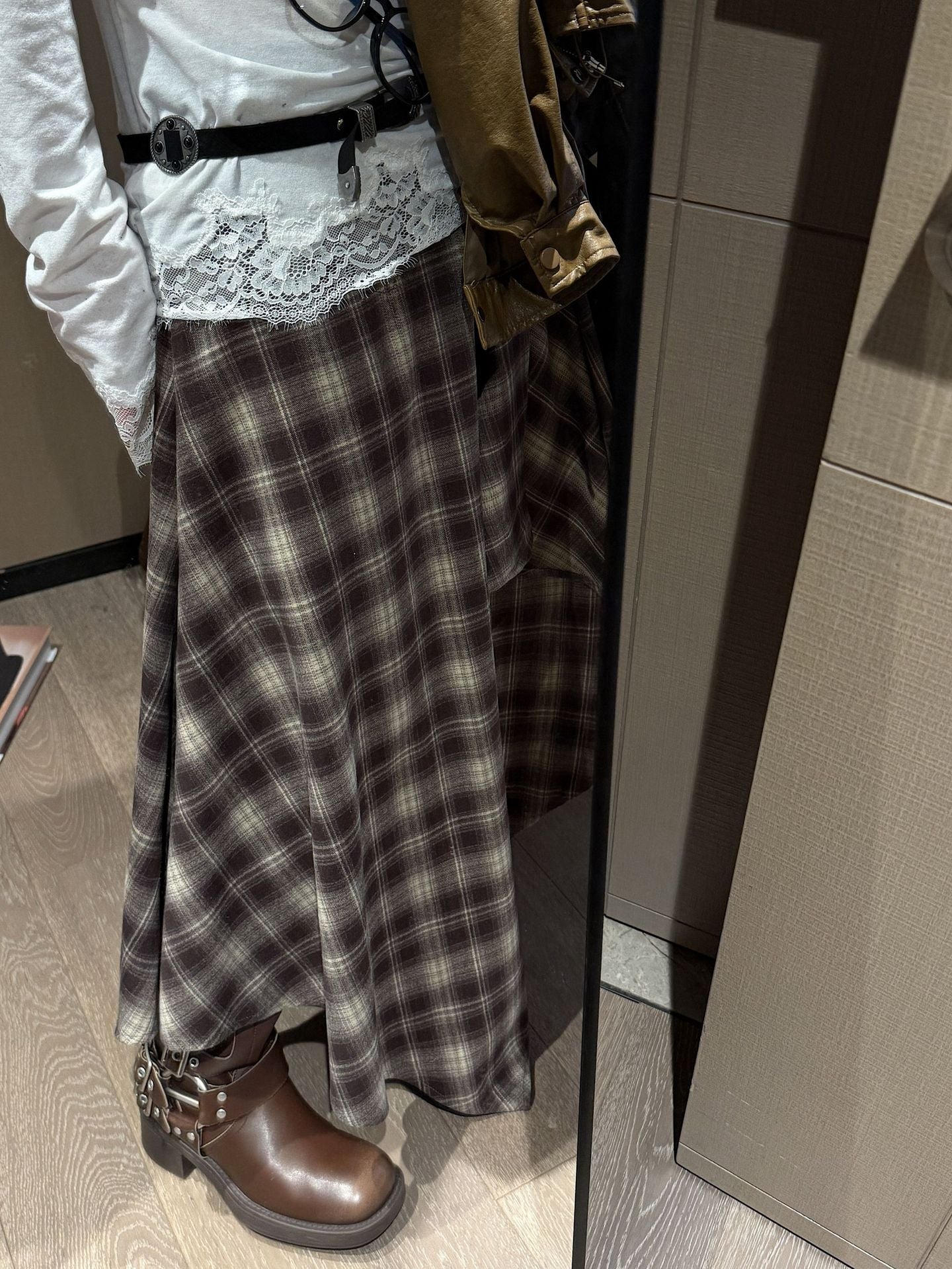 High-Waisted Skirt