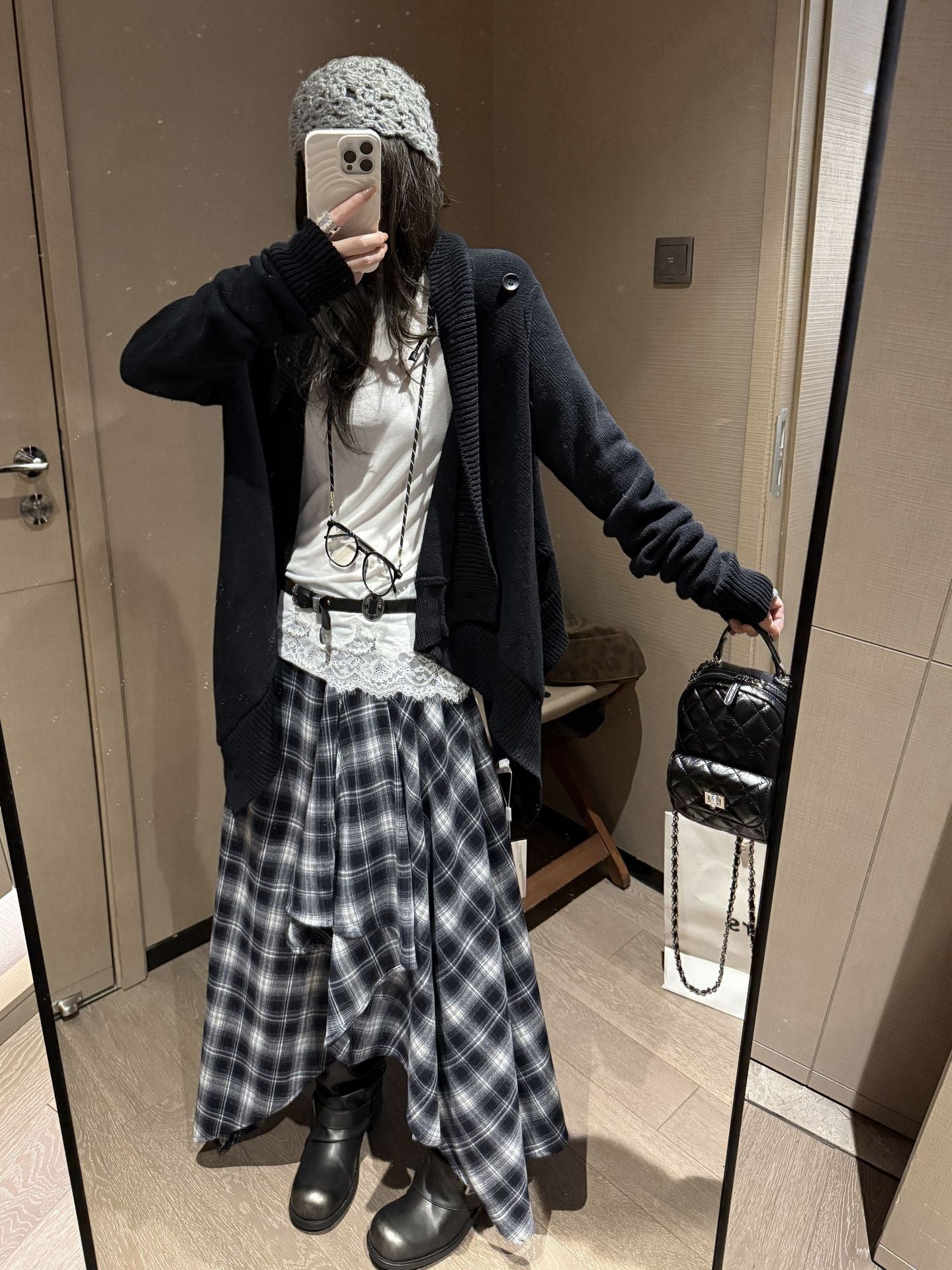 High-Waisted Skirt
