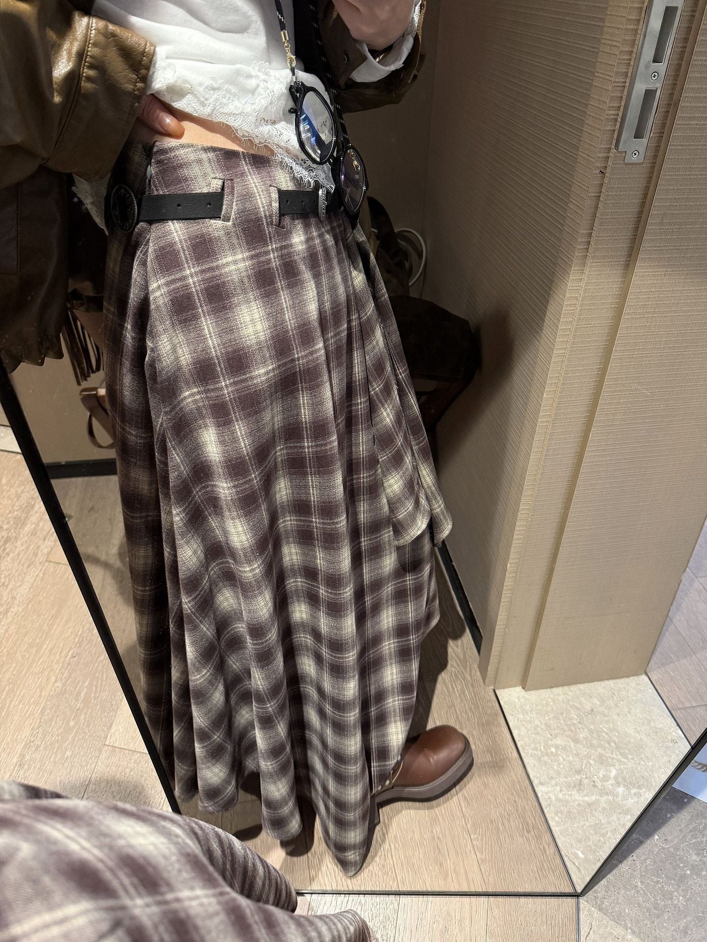 High-Waisted Skirt