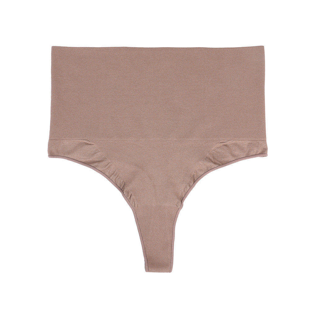 High-waisted thong