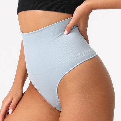 High-waisted thong