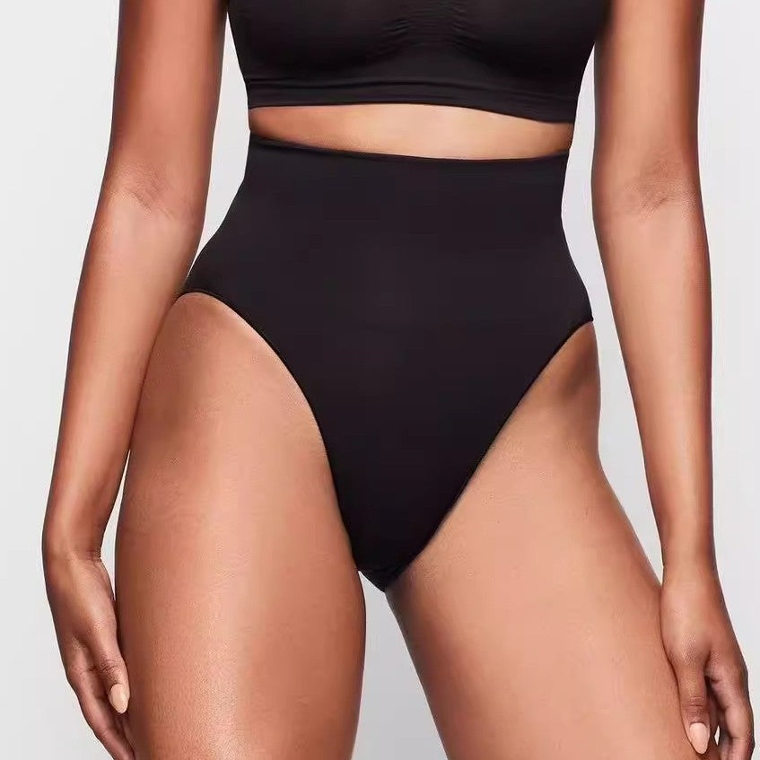 High-waisted thong