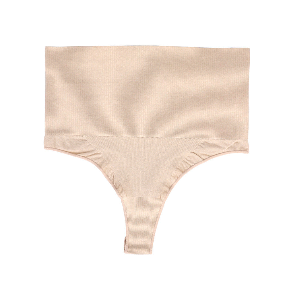 High-waisted thong