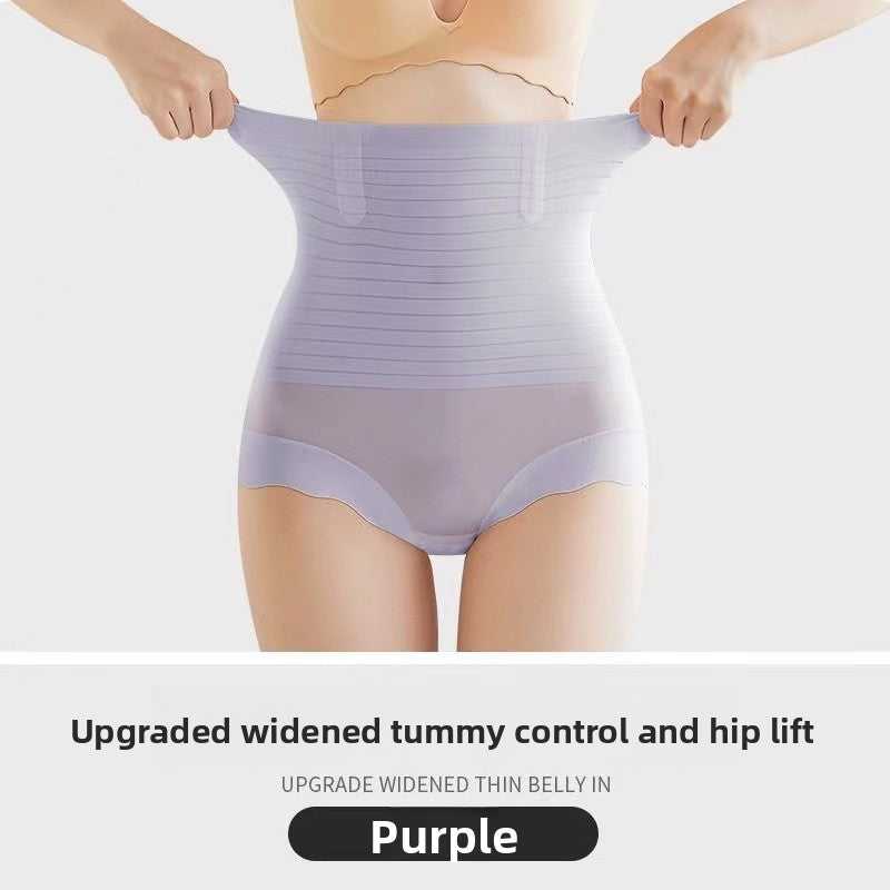 High-waisted thong pants