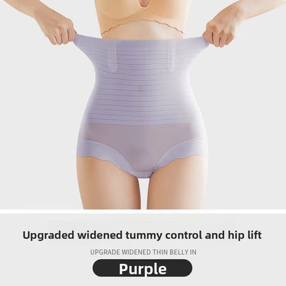 High-waisted thong pants