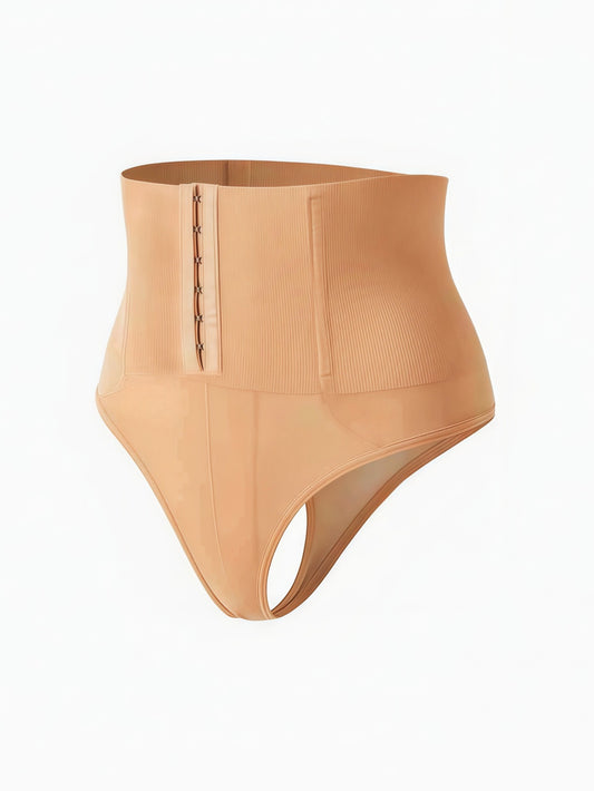 High-waisted thong underwear