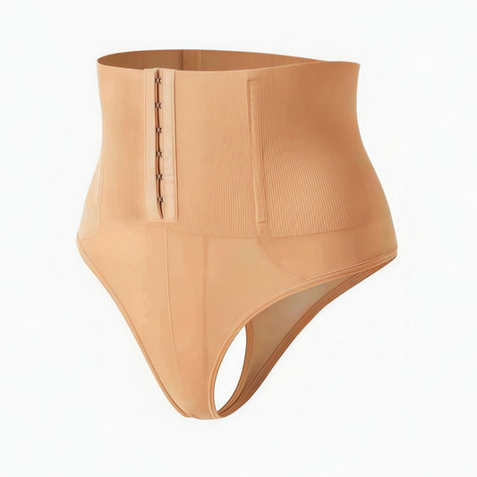 High-waisted thong underwear