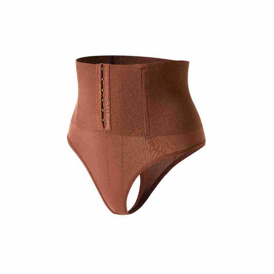 High-waisted thong underwear