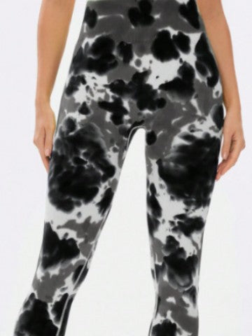 High Waisted Tie Dye Yoga Fitness Pants