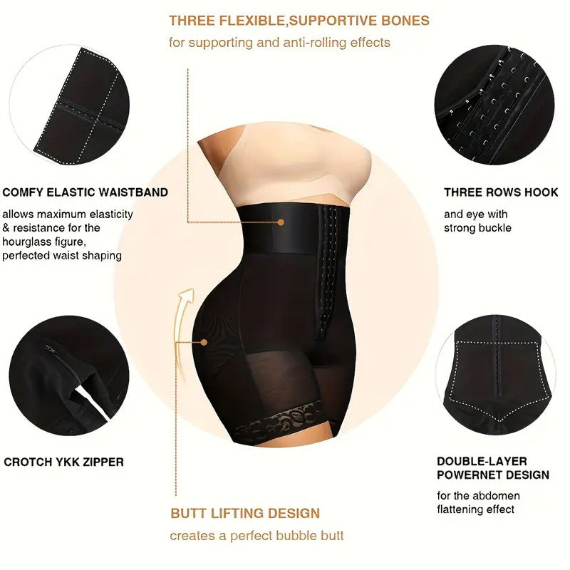 High-Waisted Tight-Fitting