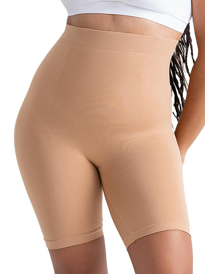 High-waisted tummy-hugging pants
