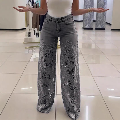 High-Waisted Wide-Leg Pants for Women