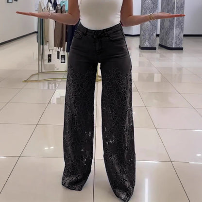 High-Waisted Wide-Leg Pants for Women