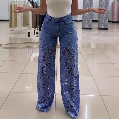 High-Waisted Wide-Leg Pants for Women