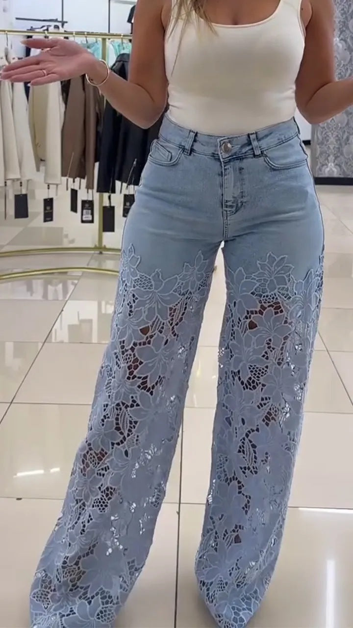 High-Waisted Wide-Leg Pants for Women