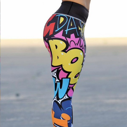 High Waisted Yoga Pants for Women Stretch Workout Pant Leggings