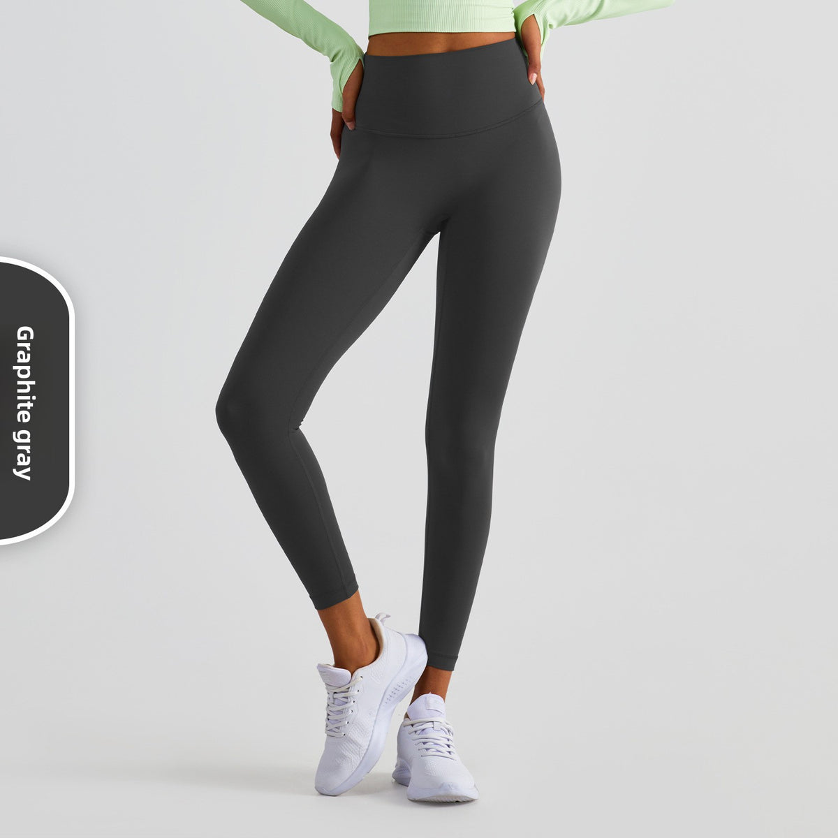 High-waisted yoga pants