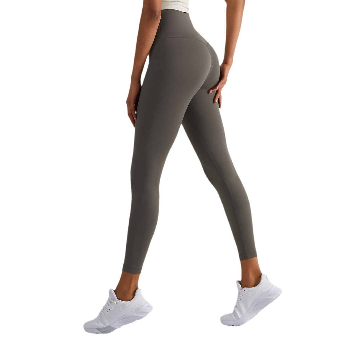 High-waisted yoga pants