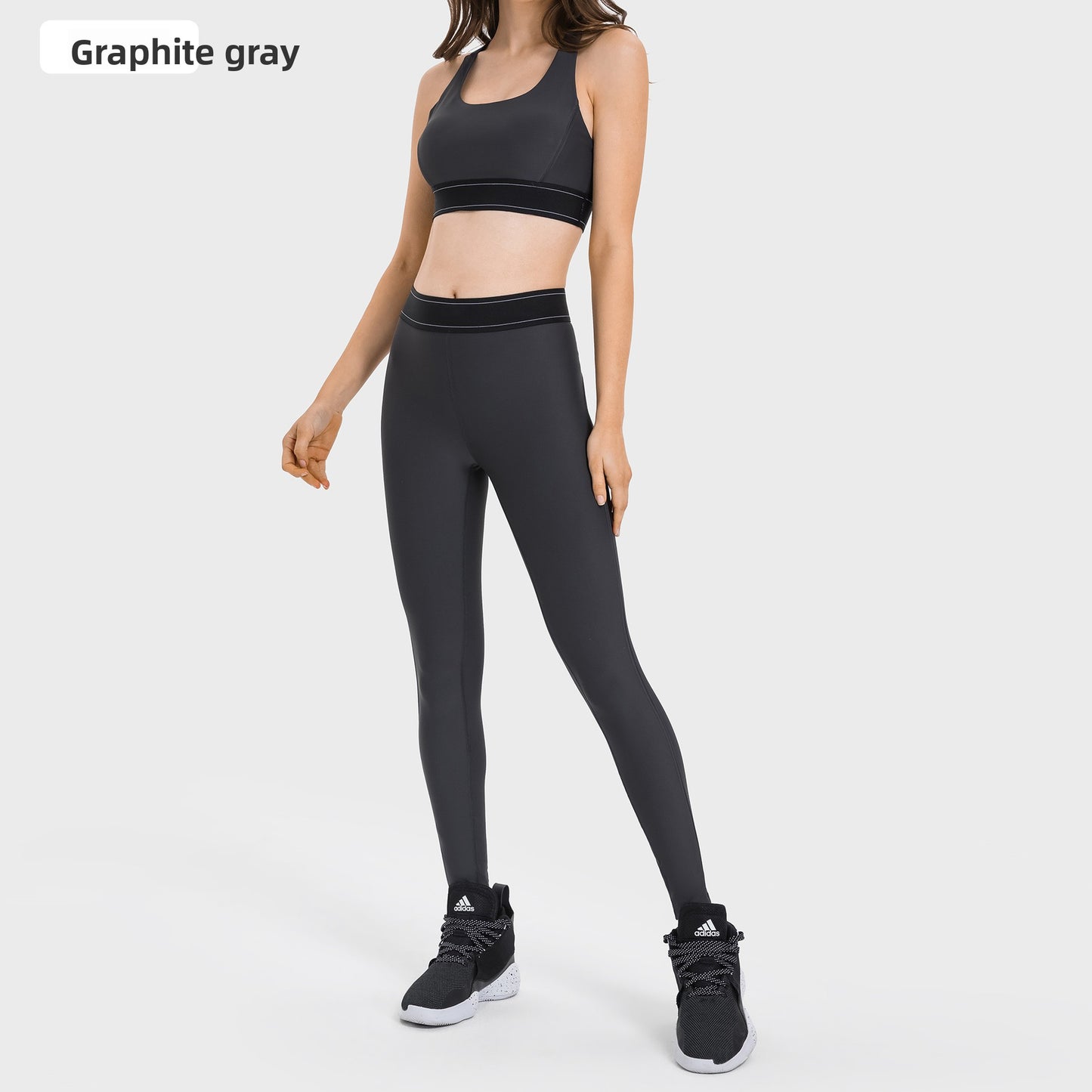 High-Waisted Yoga Pants Set