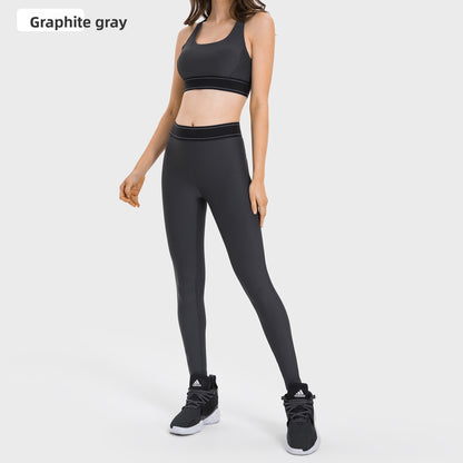 High-Waisted Yoga Pants Set