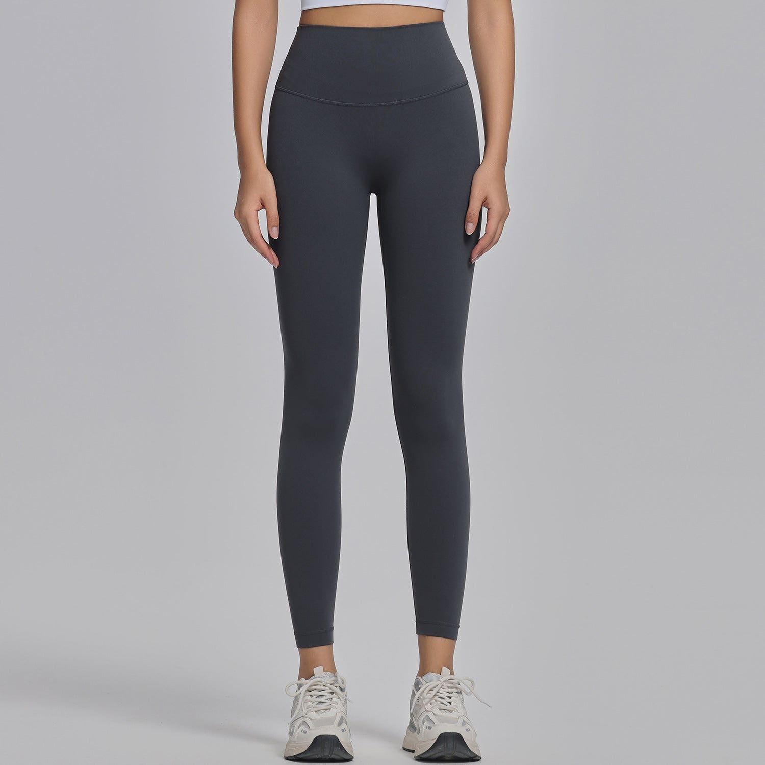 High-Waisted Yoga Pants with Quick-Dry and Lifting Feature