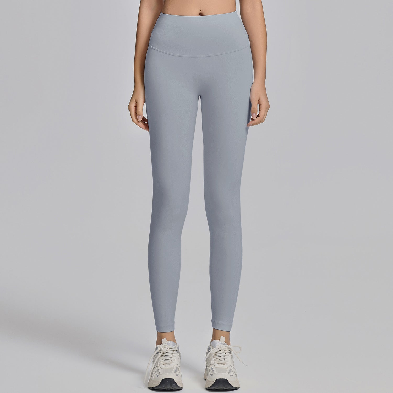 High-Waisted Yoga Pants with Quick-Dry and Lifting Feature