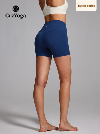 High-Waisted Yoga Shorts for Women