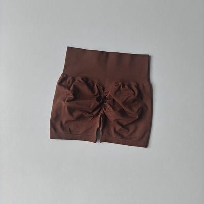 High-Waisted Yoga Shorts Tummy Control Sports Leggings