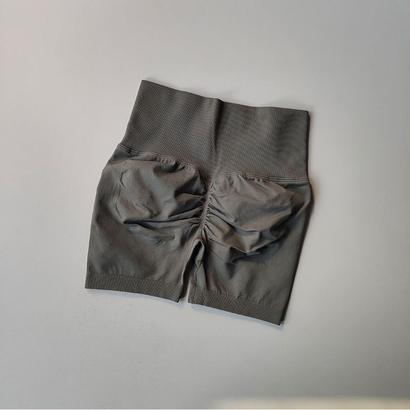 High-Waisted Yoga Shorts Tummy Control Sports Leggings