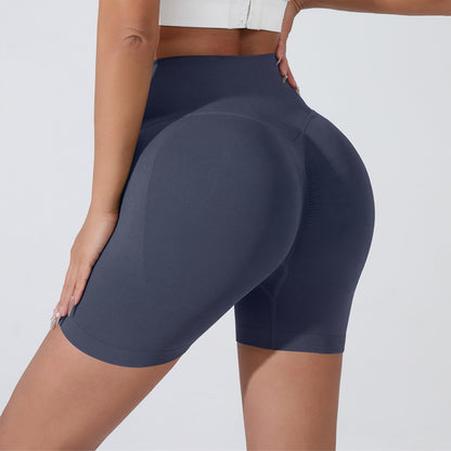 High-Waisted Yoga Shorts Tummy Control Sports Leggings