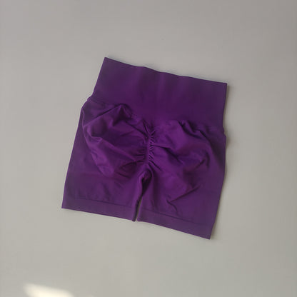 High-Waisted Yoga Shorts Tummy Control Sports Leggings
