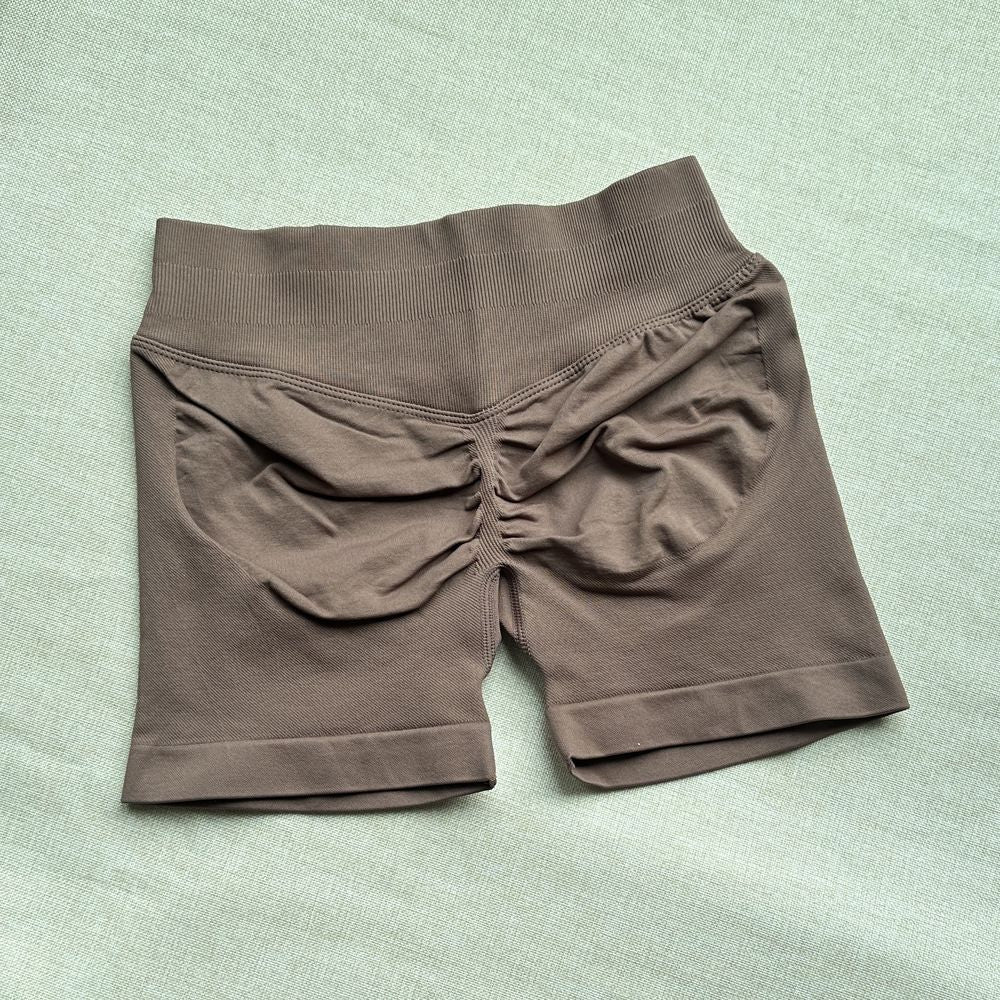 High-Waisted Yoga Sports Shorts