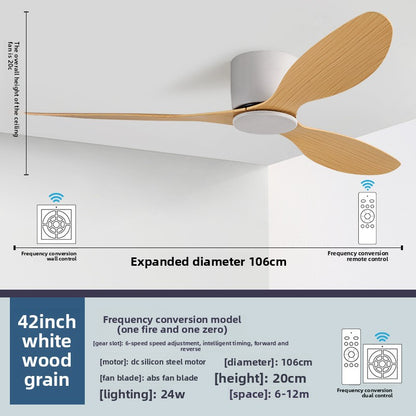 High Wind Power DC Ceiling Fan with Remote Control