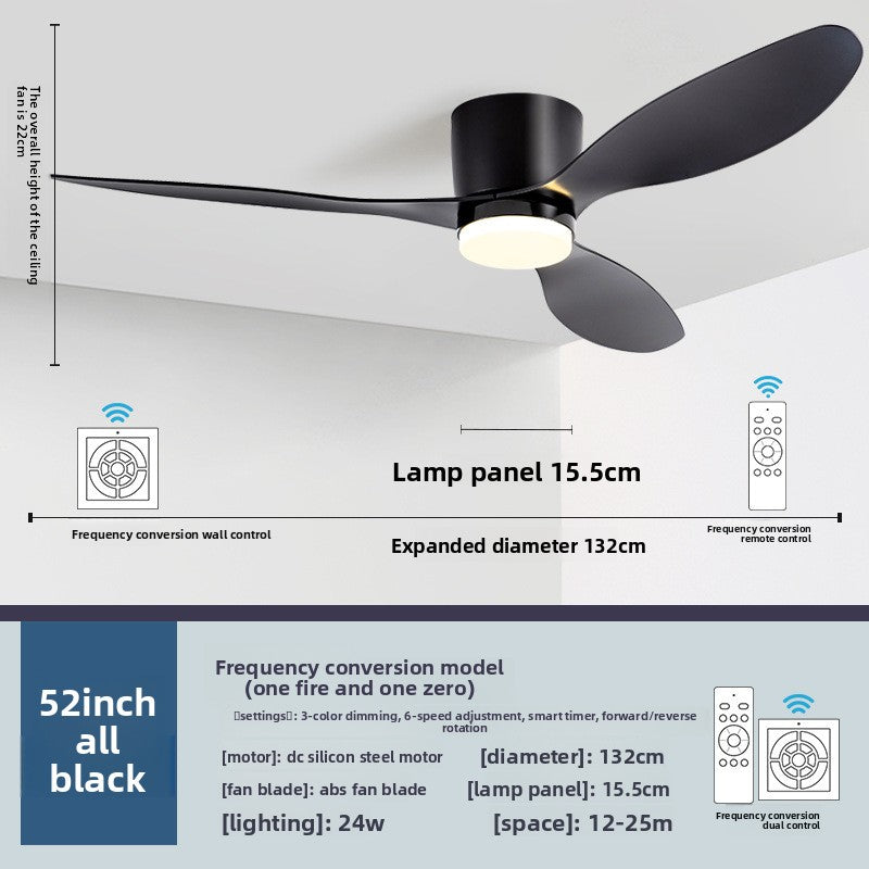 High Wind Power DC Ceiling Fan with Remote Control