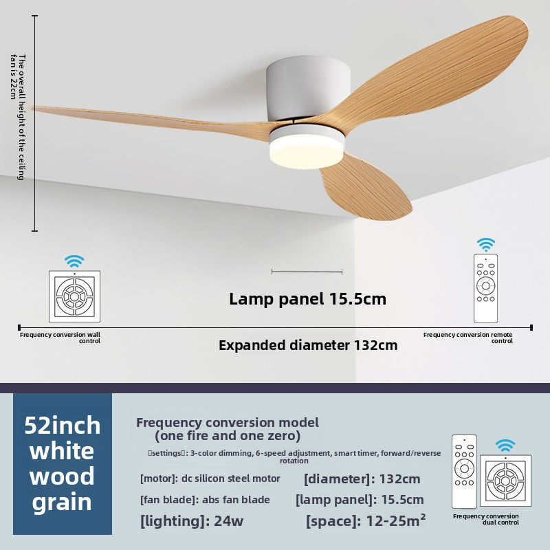 High Wind Power DC Ceiling Fan with Remote Control