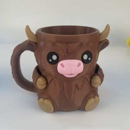 Highland Cow Ice Cream Pint Rack
