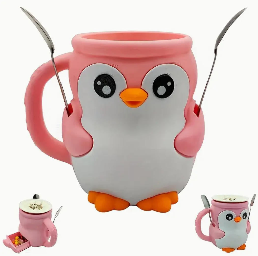 Highland Cow Ice Pint Holder Ice Cream Cup Holder