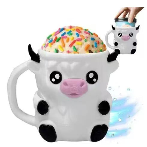 Highland Cow Ice Pint Holder Ice Cream Cup Holder