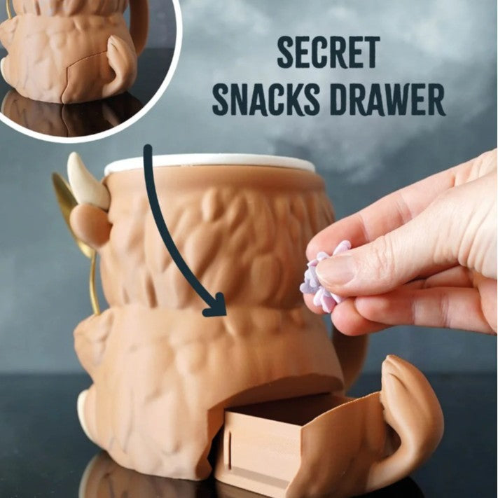 Highland Cow Ice Pint Holder Ice Cream Cup Holder