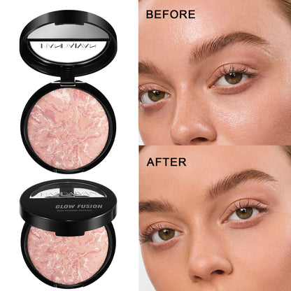 Highlighter contour setting powder