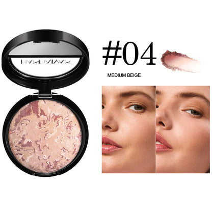 Highlighter contour setting powder