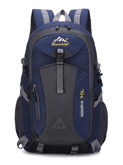 Hiking backpack for climbing mountains